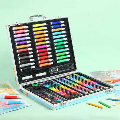 Set De Arte Profesional Para Niños De 145 Piezas Tipo Maleta