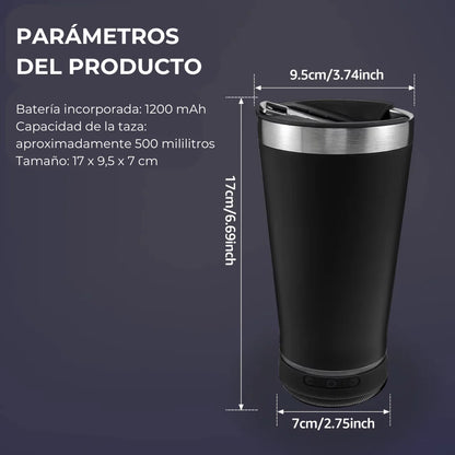 ThermoSmart - VASO TERMO PARLANTE BLUETOOTH 3 EN 1