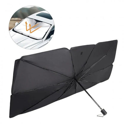 Sombrilla Parasol Plegable Anti Rayos UV + Malla organizadora para Carros