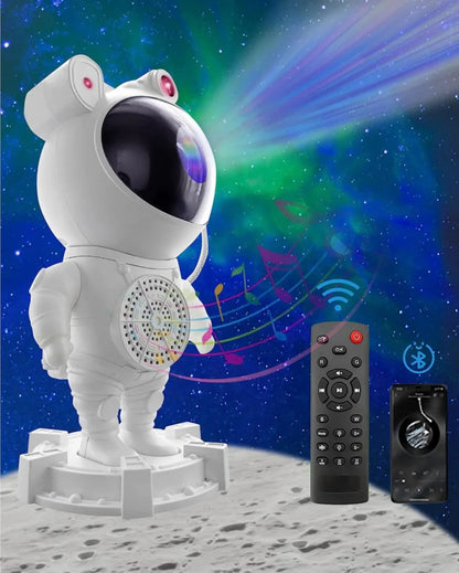 PROYECTOR ASTRONAUTA CON BLUETOOTH + PORTACELULAR ASTRONAUTA GRATIS